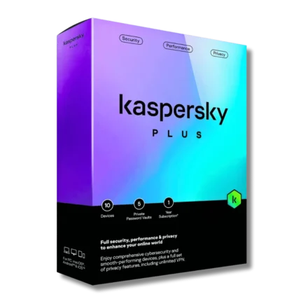 Kaspersky Plus 1 User, 3 Year, (internet security)
